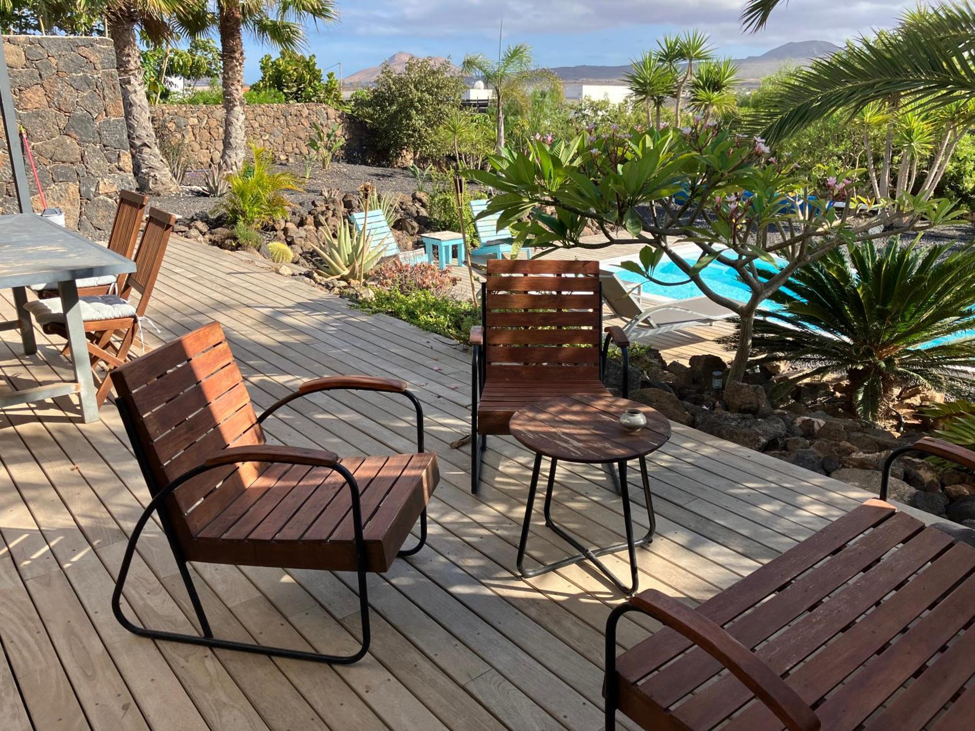 Majanicho Rock - Villa With Heated Pool Lajares Exterior foto